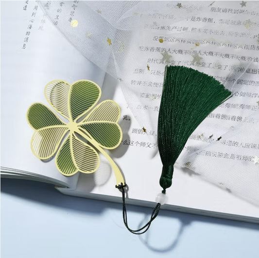 Brass Bookmarks Handcrafted Flower Design Multicolor Bookmark with Tassel Gift for Teachers, Readers , Book Lovers, Student