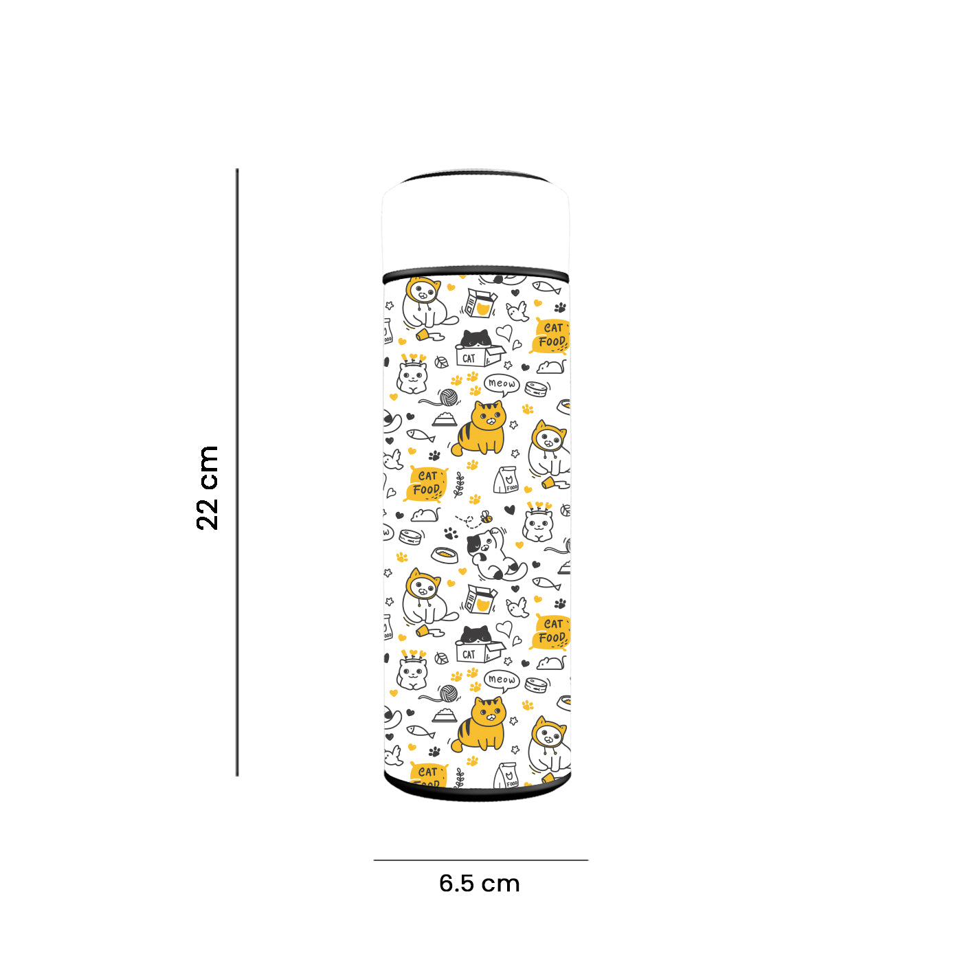 Water Bottle with LED Temperature Display for Men & Women & Kids