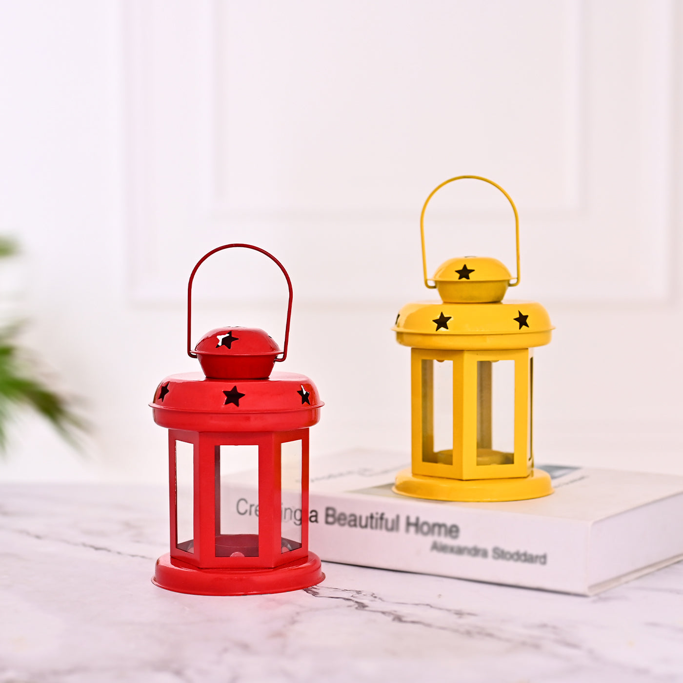 Bright Lanterns for decoration - Red & Yellow