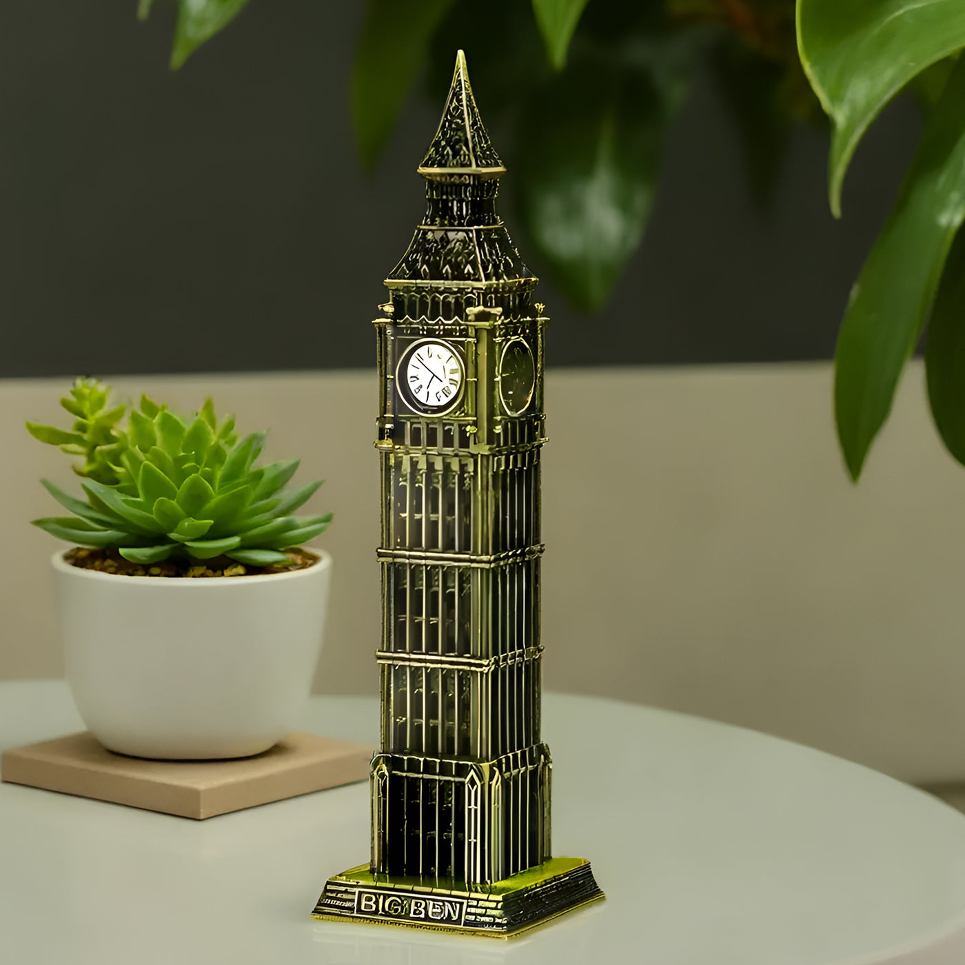 Metal The Big Ben Statue for Home Decor