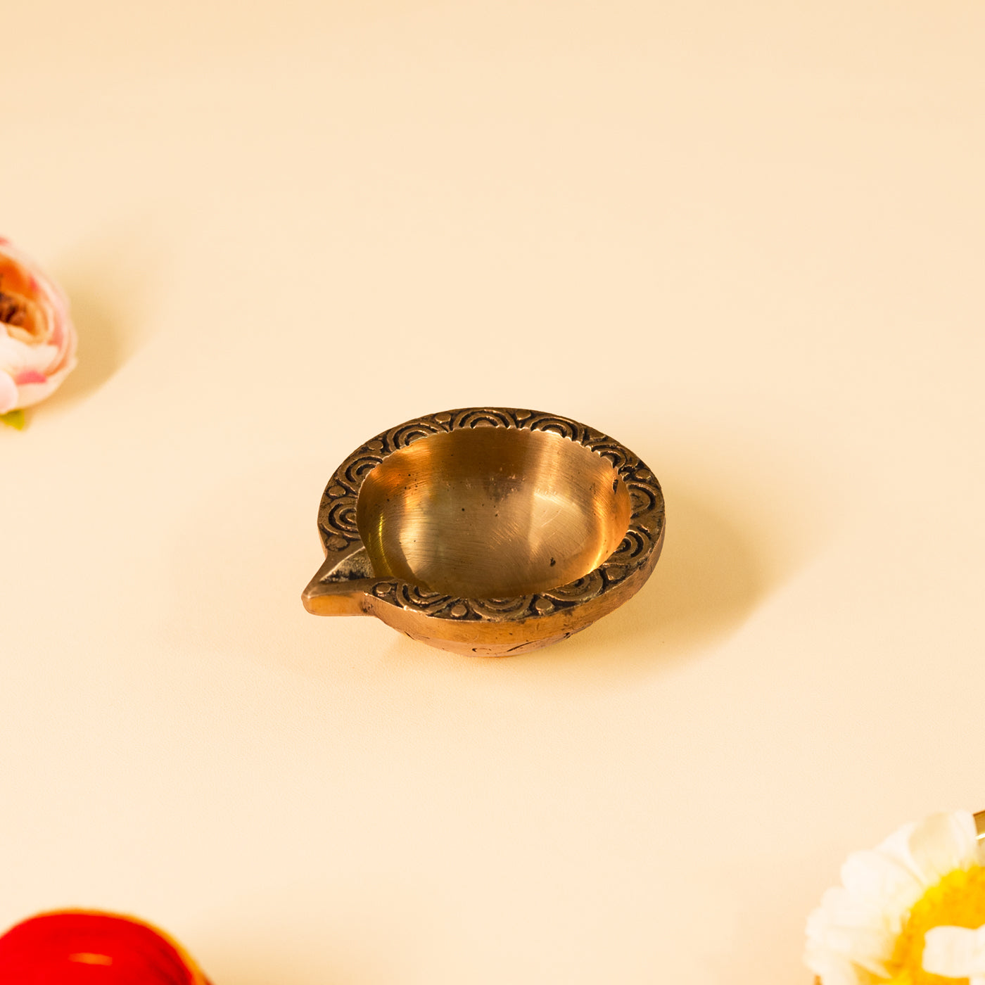 Brass Diya For Home Temple Office Puja