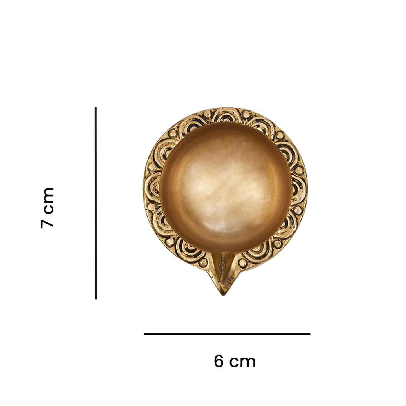 Brass Diya For Home Temple Office Puja