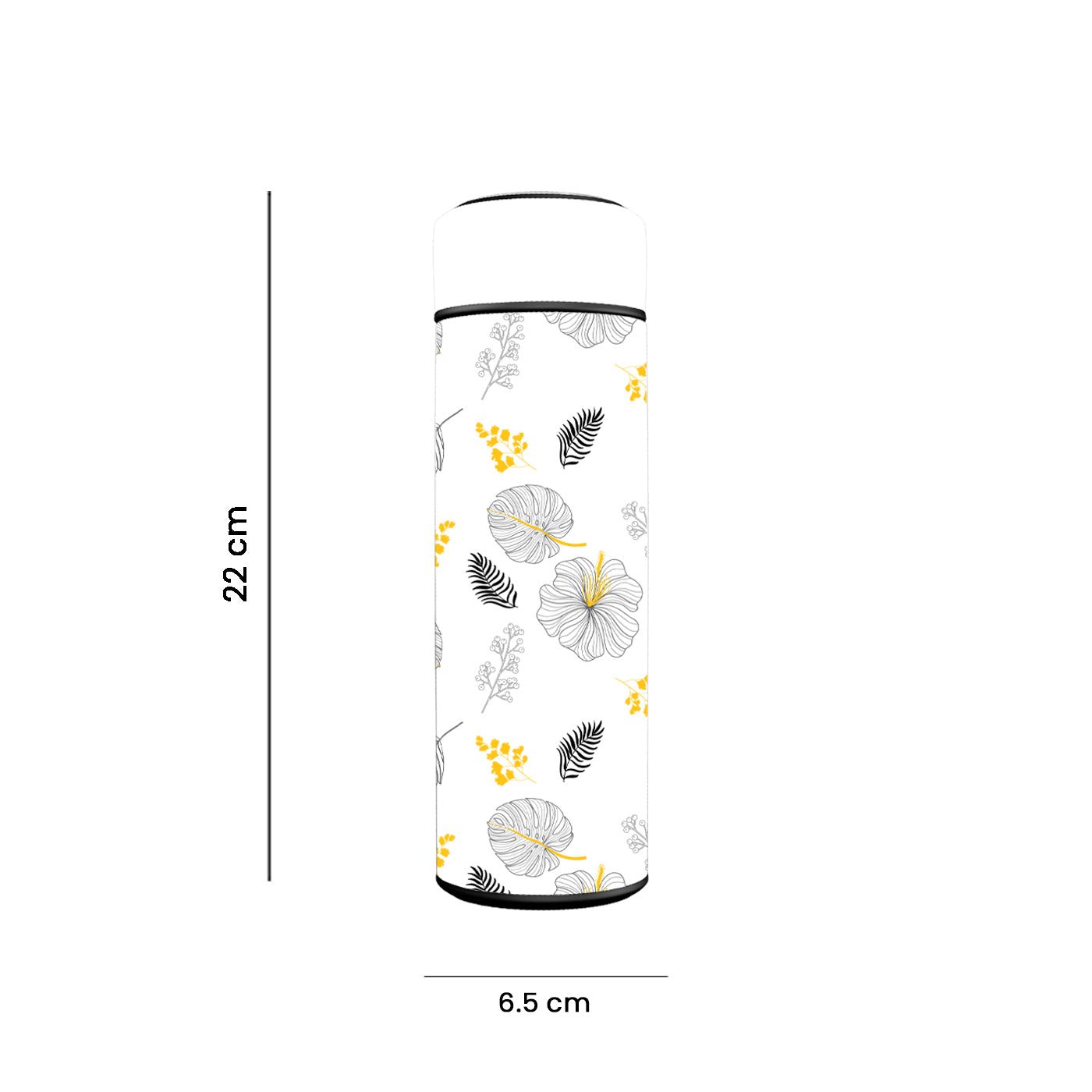 Water Bottle with LED Temperature Display for Men & Women & Kids