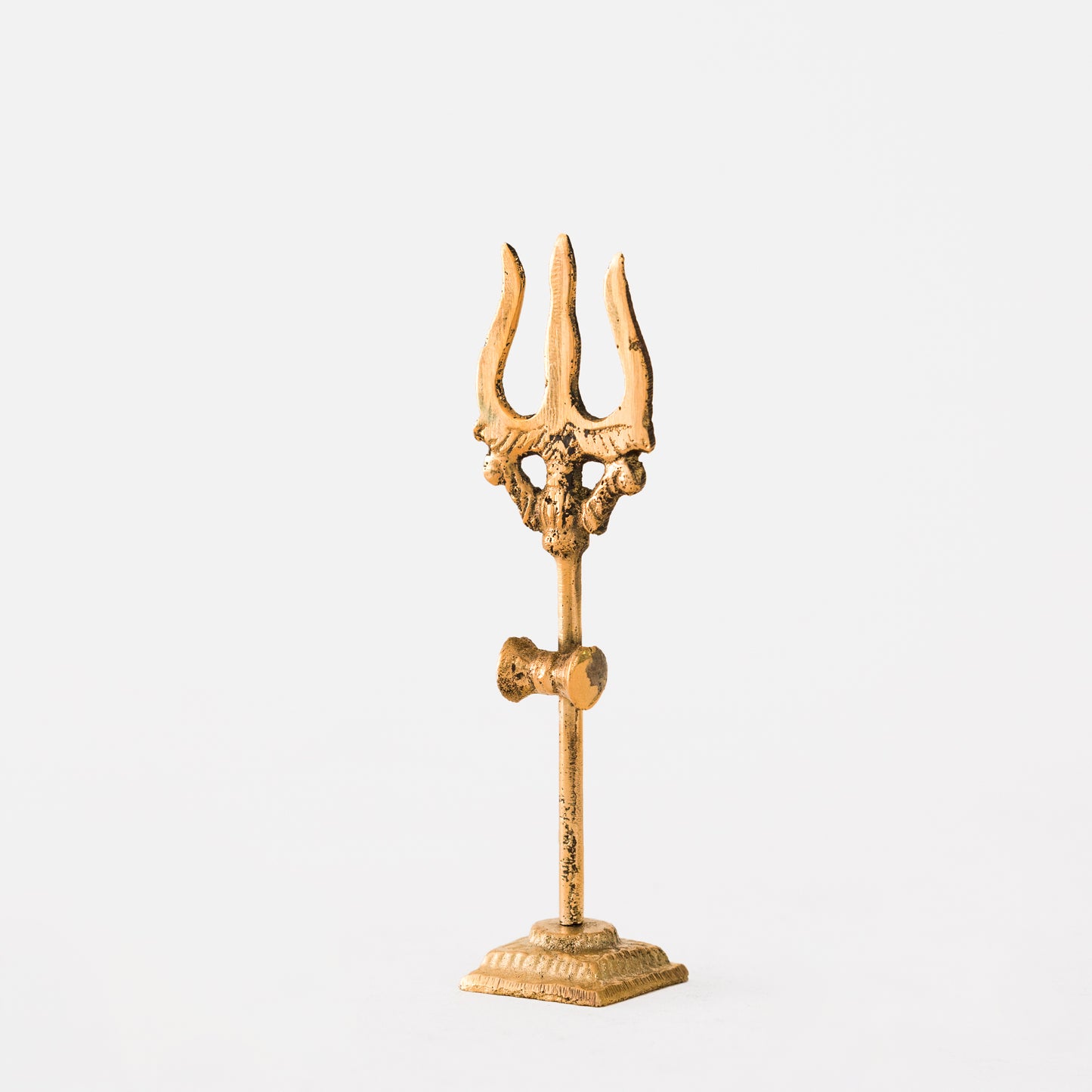 Car dashboard Shiva's Trishul with Damru Decorative Showpiece
