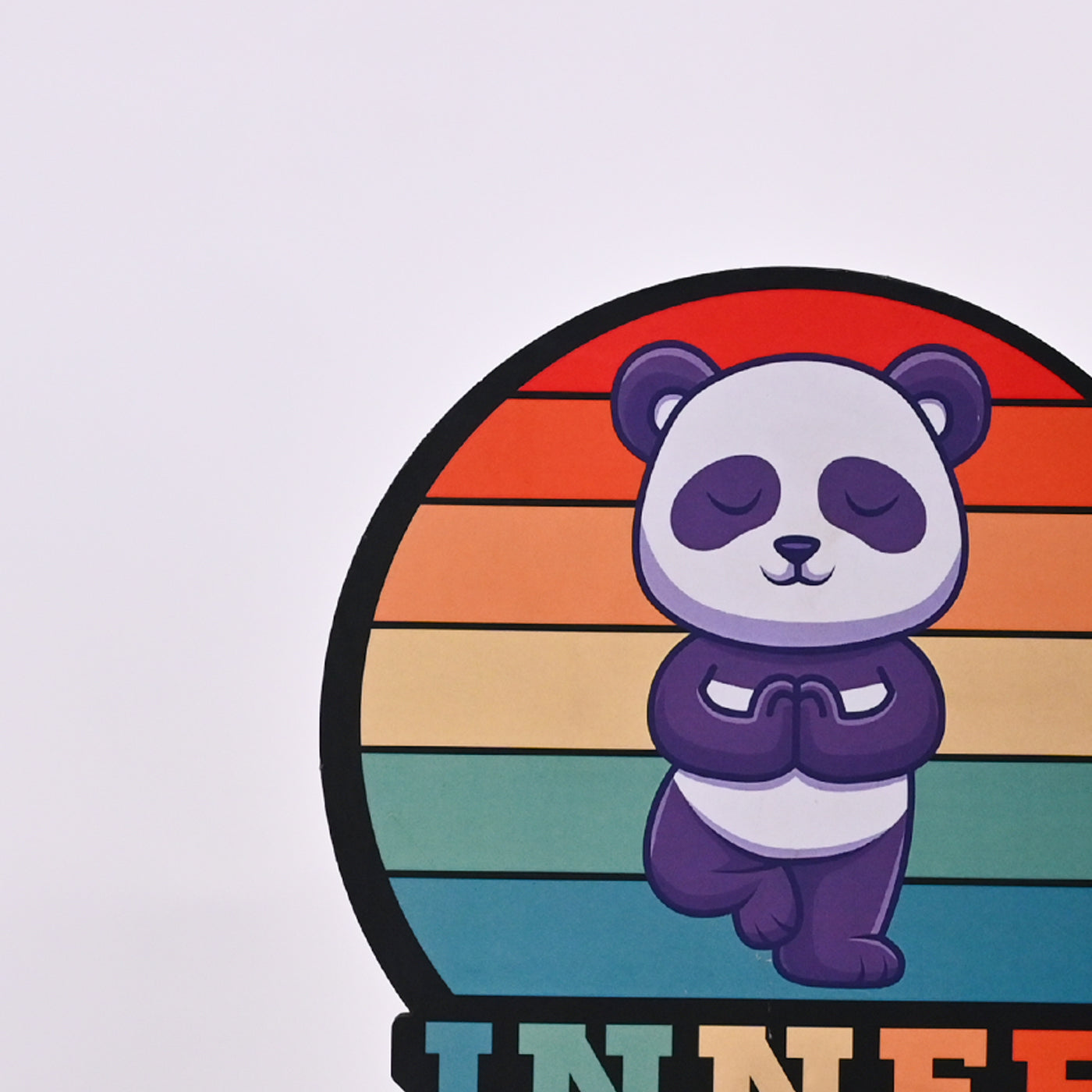 Wooden Inner Peace Decoration for Table | Home Decor | Office Decor