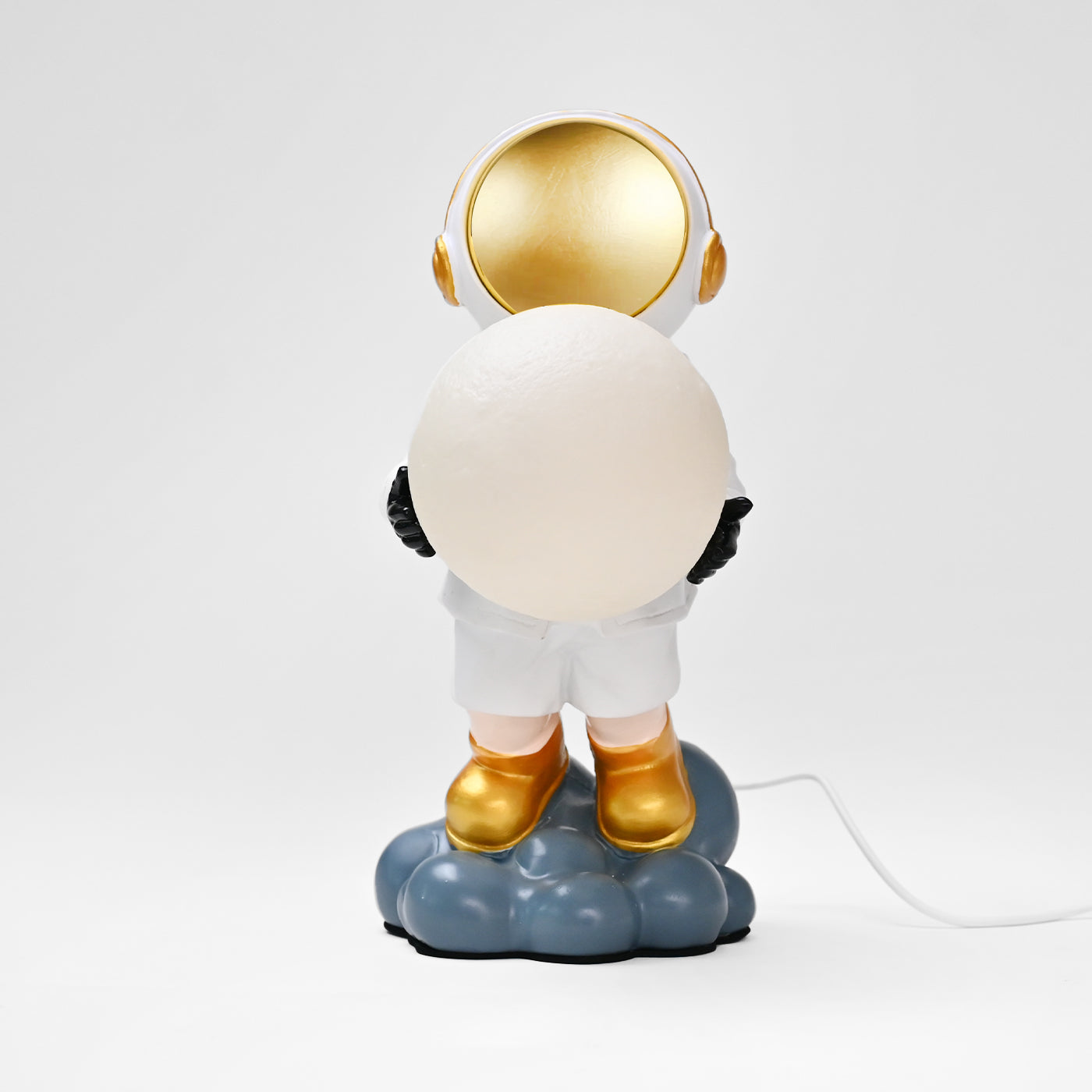 Figurine Astronaut Table Lamp | Durable | Showpiece - White