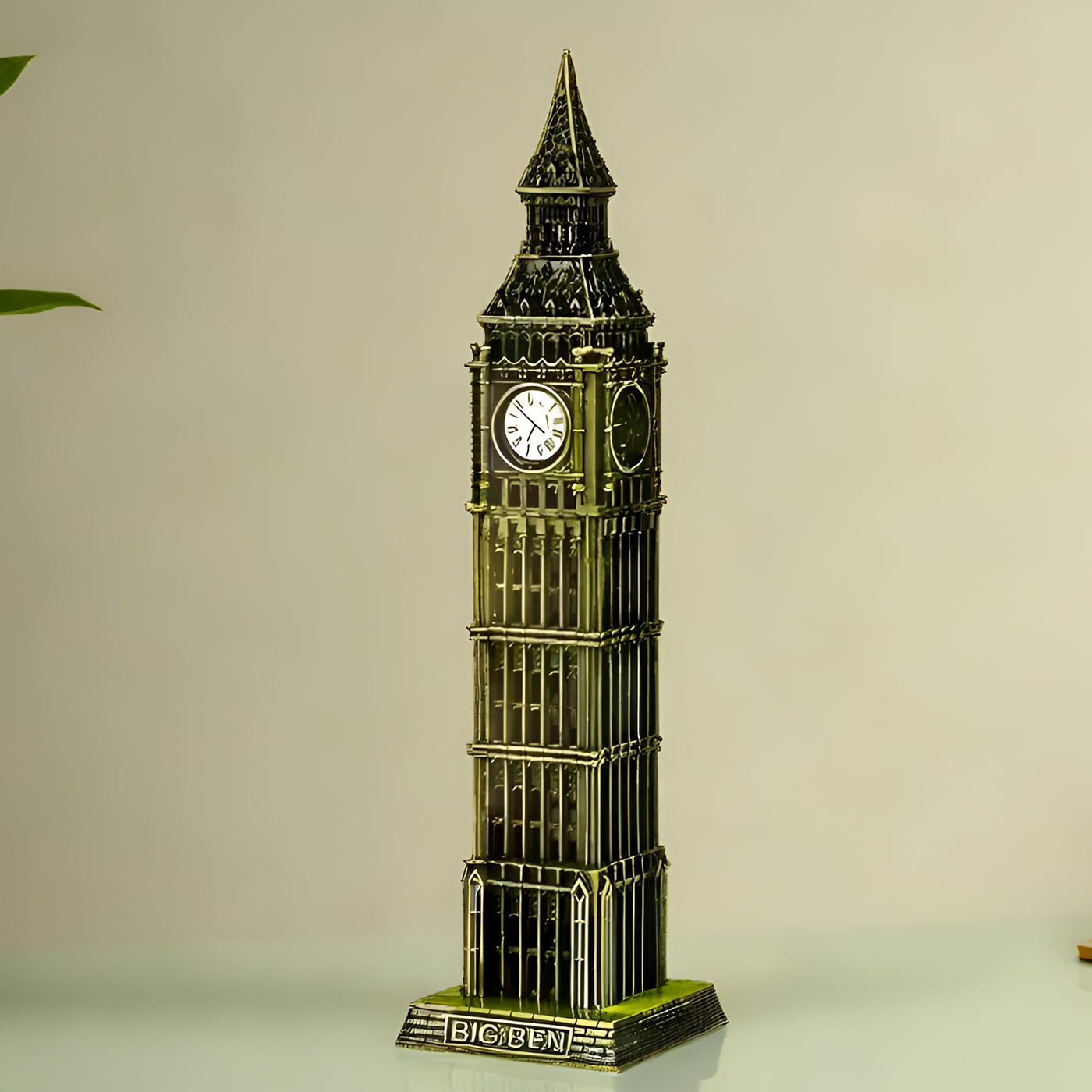 Metal The Big Ben Statue for Home Decor