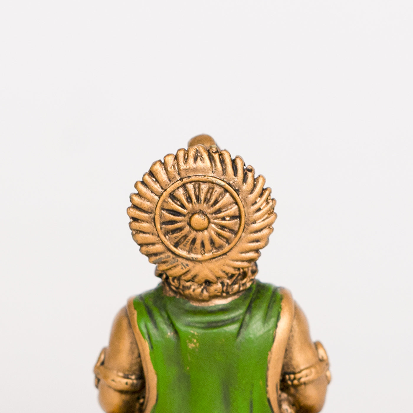 Car dashboard- Gold Resin Lord Hanuman Meditating Statue