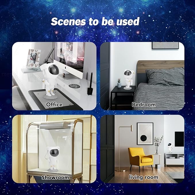 Astronaut Galaxy Projector, Galaxy Light Projector