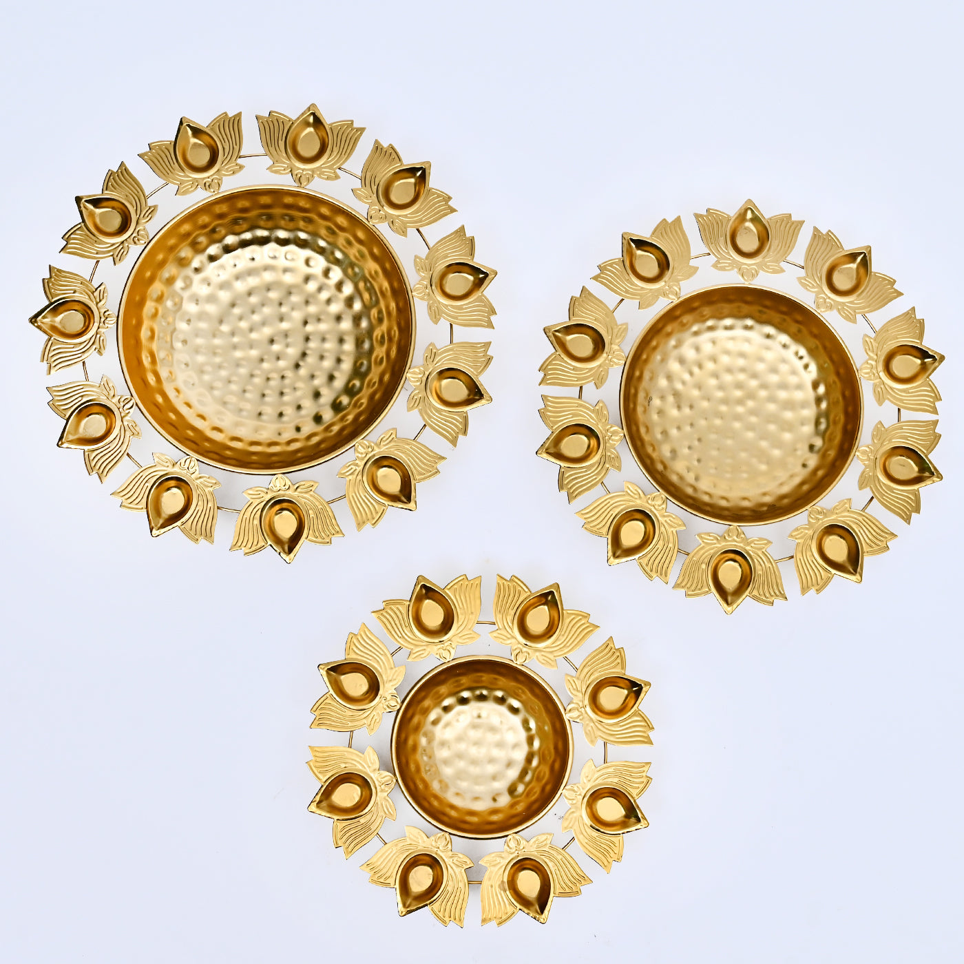 Kamal Urli for Home ,Office ,Festive Decor -Set of 3