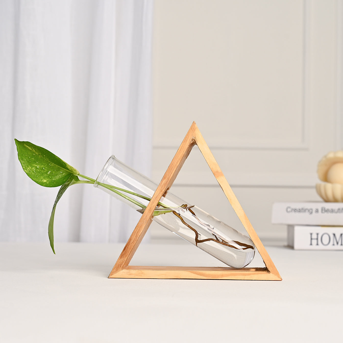 Triangular- Test Tube Vase