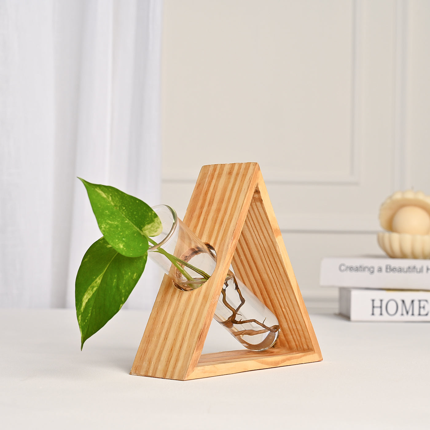 Triangular- Test Tube Vase
