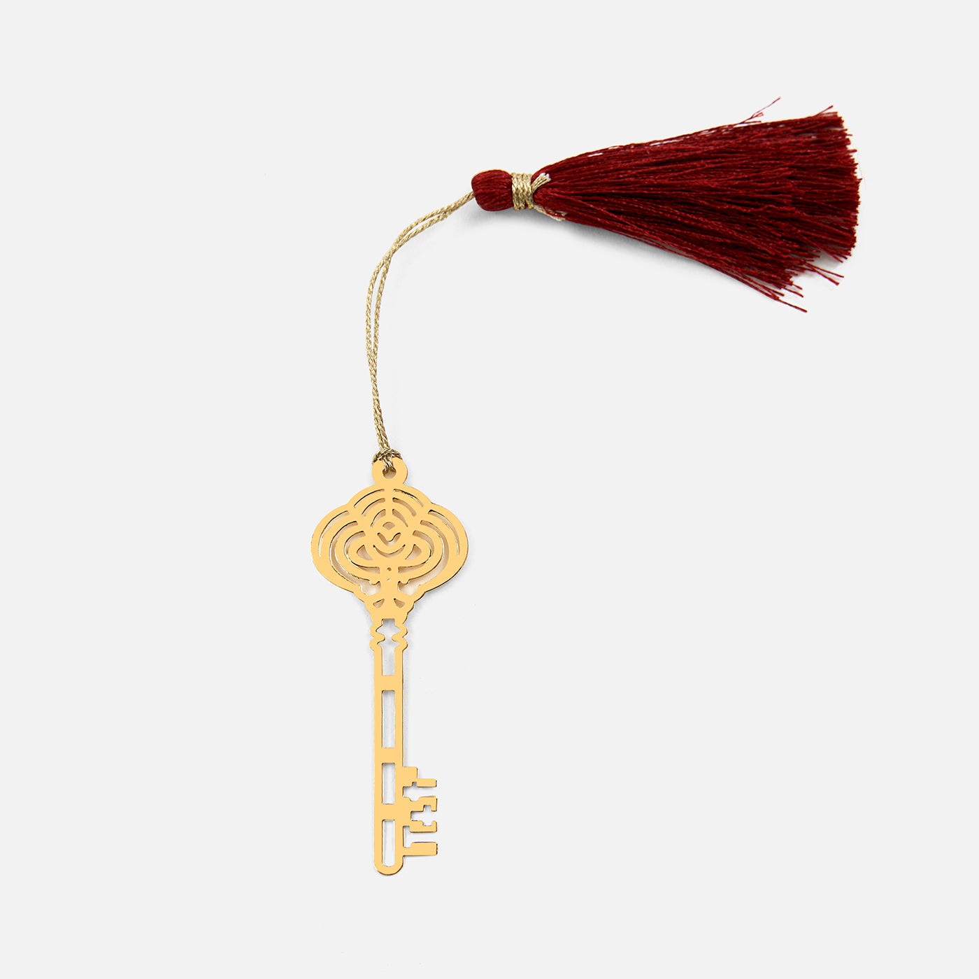 Brass Key Design bookmark