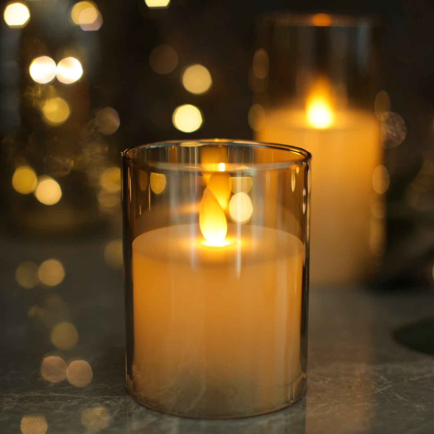 Candle Tealight LED Candle for Home, Lobby, Drawing Room, Living Room, Valentine Decoration