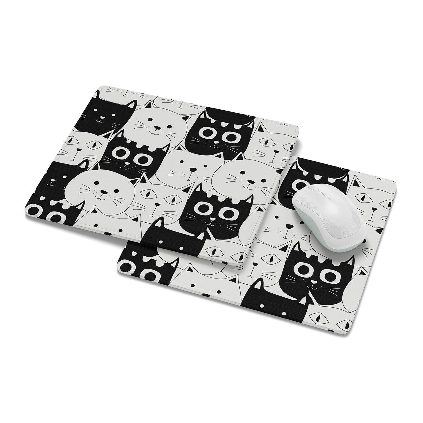 Katty Printed Mouse Pad Non-Slip Rubber Base Desk Mousepad for Laptop PC