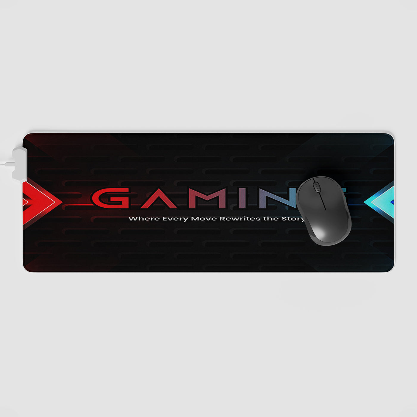 Gaming Mouse Pad Large Extended Desk Mouse Pad Non-Slip-Resistant Mousepad with Special-Textured Surface for Gamer Kids