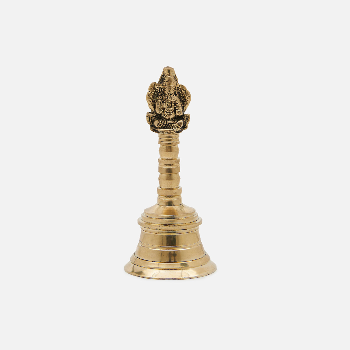Brass Hand Ganesh Pooja Bell
