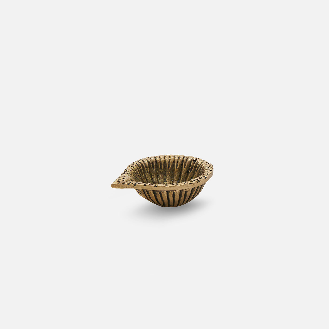 Pure Brass Diya For Home Temple Office Puja ( Set of 2 )