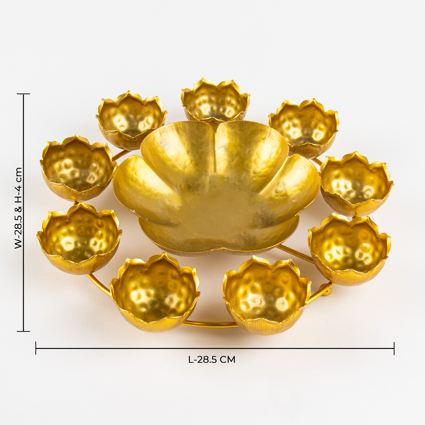 Handcrafted Flower Urli For Home, Office and Table Decor