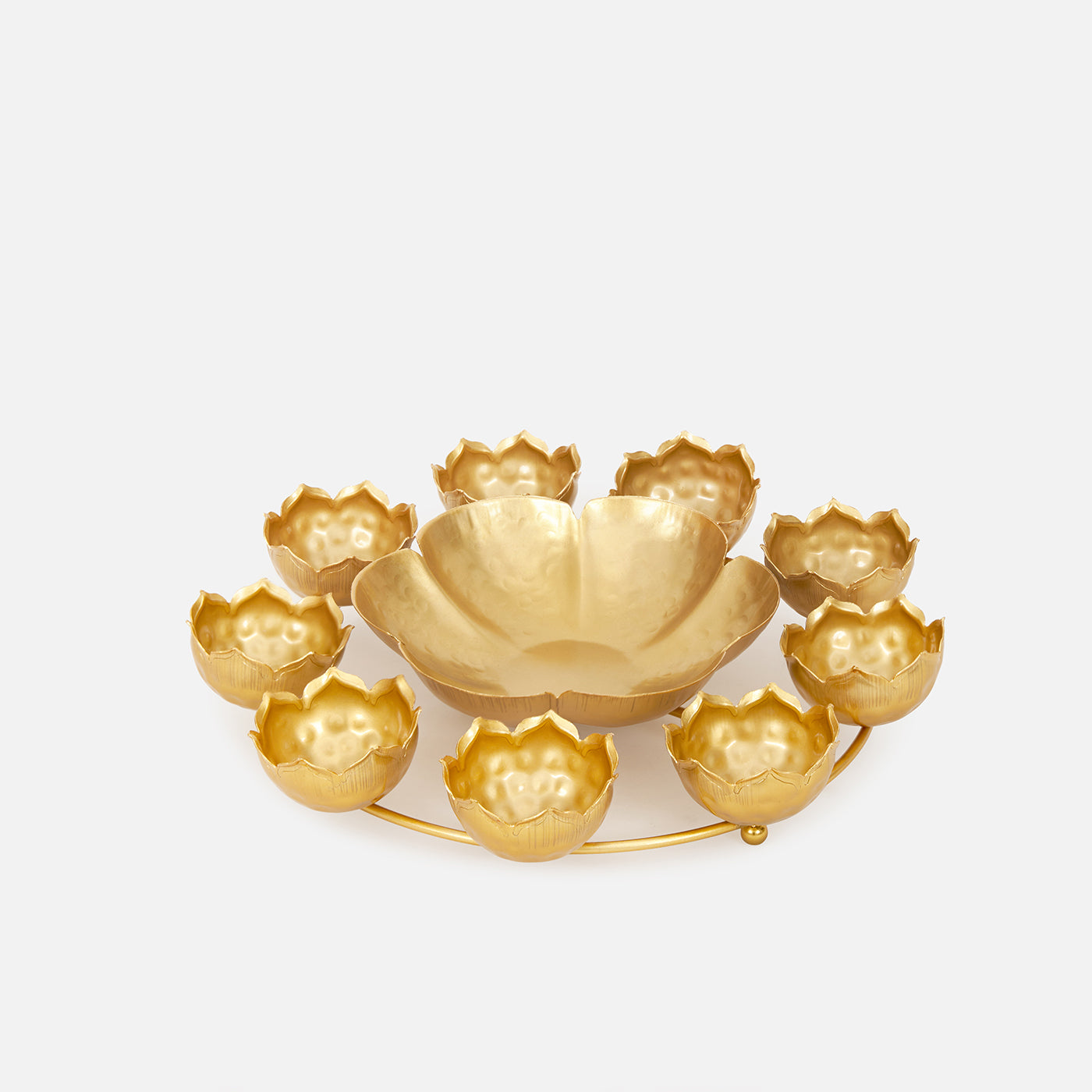 Handcrafted Flower Urli For Home, Office and Table Decor