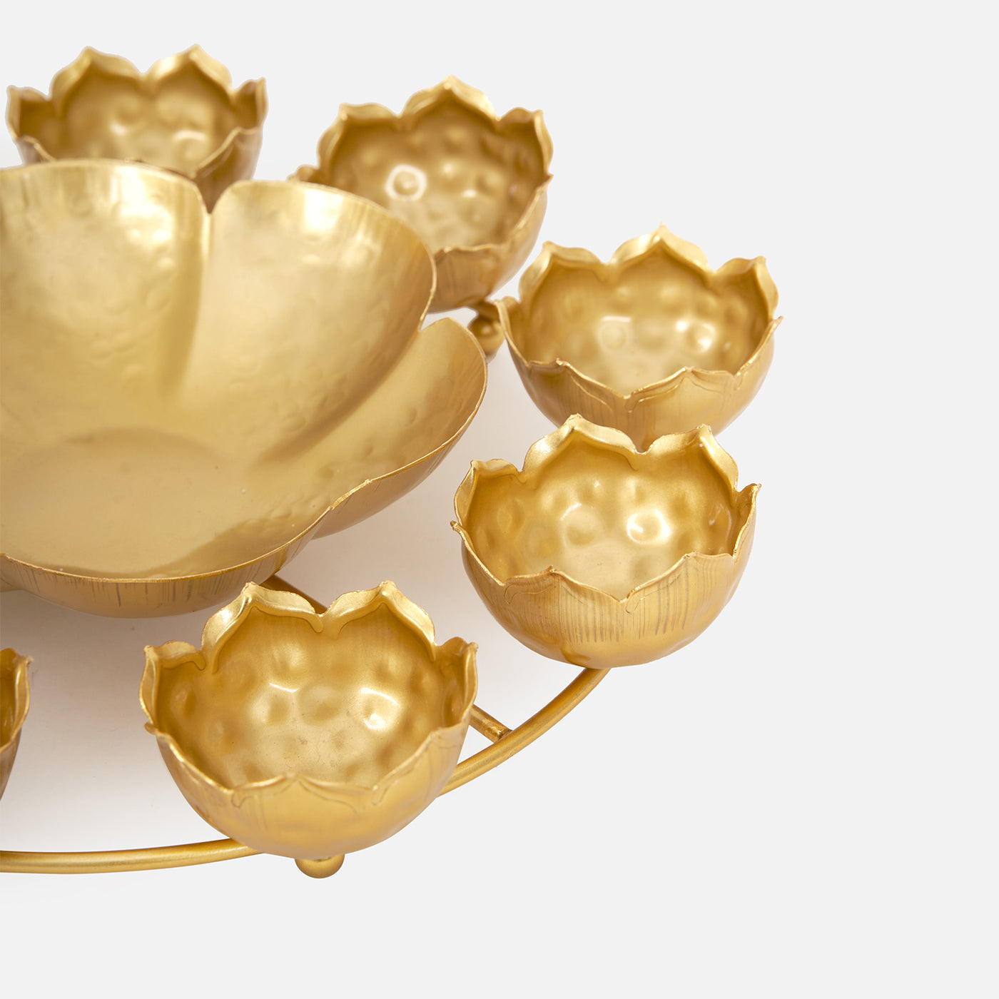 Handcrafted Flower Urli For Home, Office and Table Decor