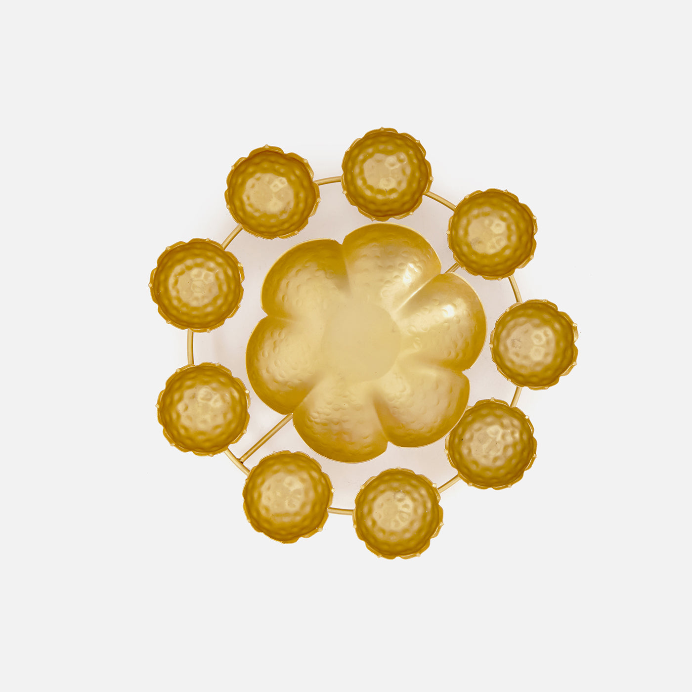 Handcrafted Flower Urli For Home, Office and Table Decor