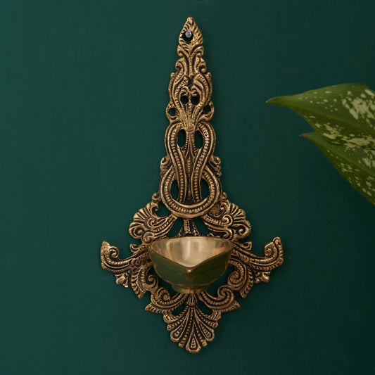 Brass Hanging Antique Wall Hanging Diya