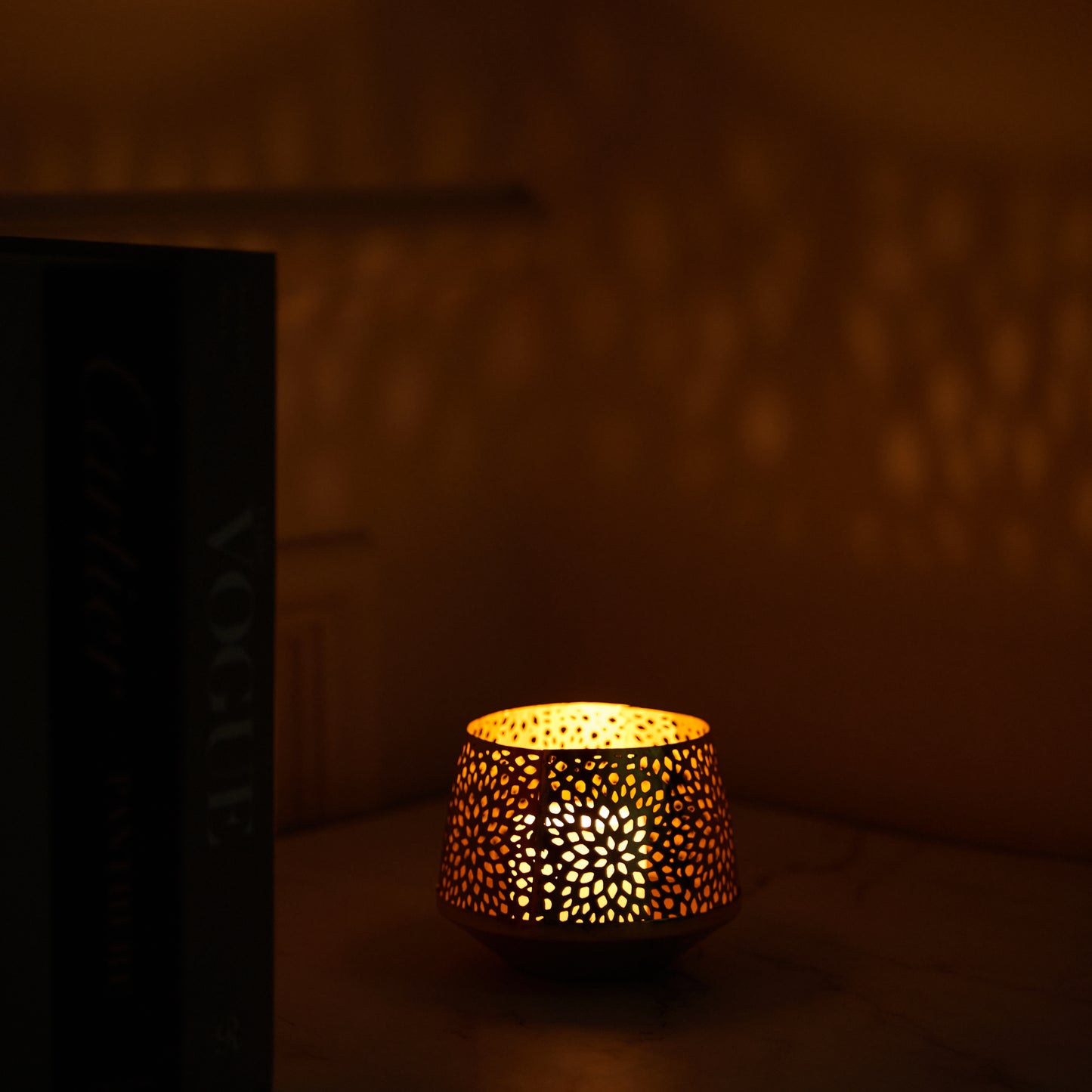 Fortune Flower Votive /Tea Light Holder