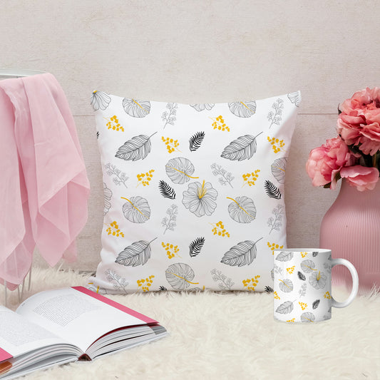 Set of 2 Printed Cushion And Mug Special Unique Birthday, Wedding, Anniversary Gifts