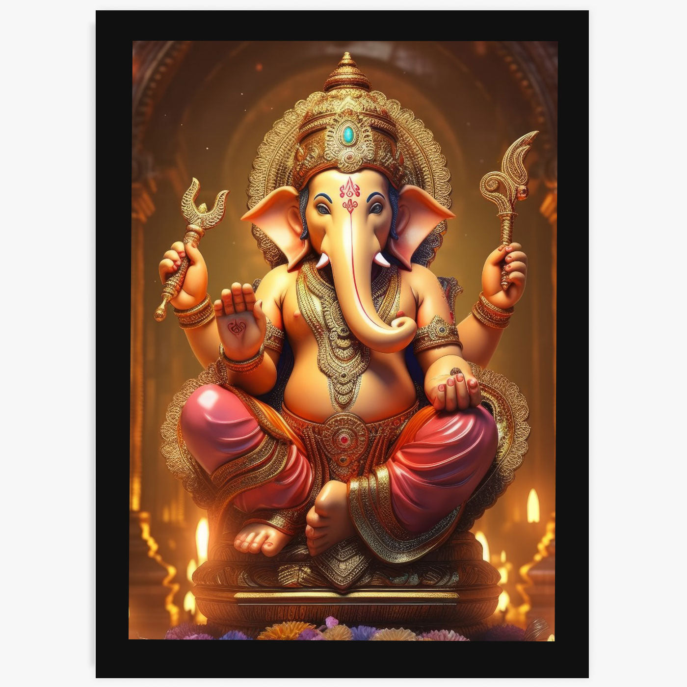 Vastu Shubharambh- Ganpati Bappa Frame for Prosperity and Harmony