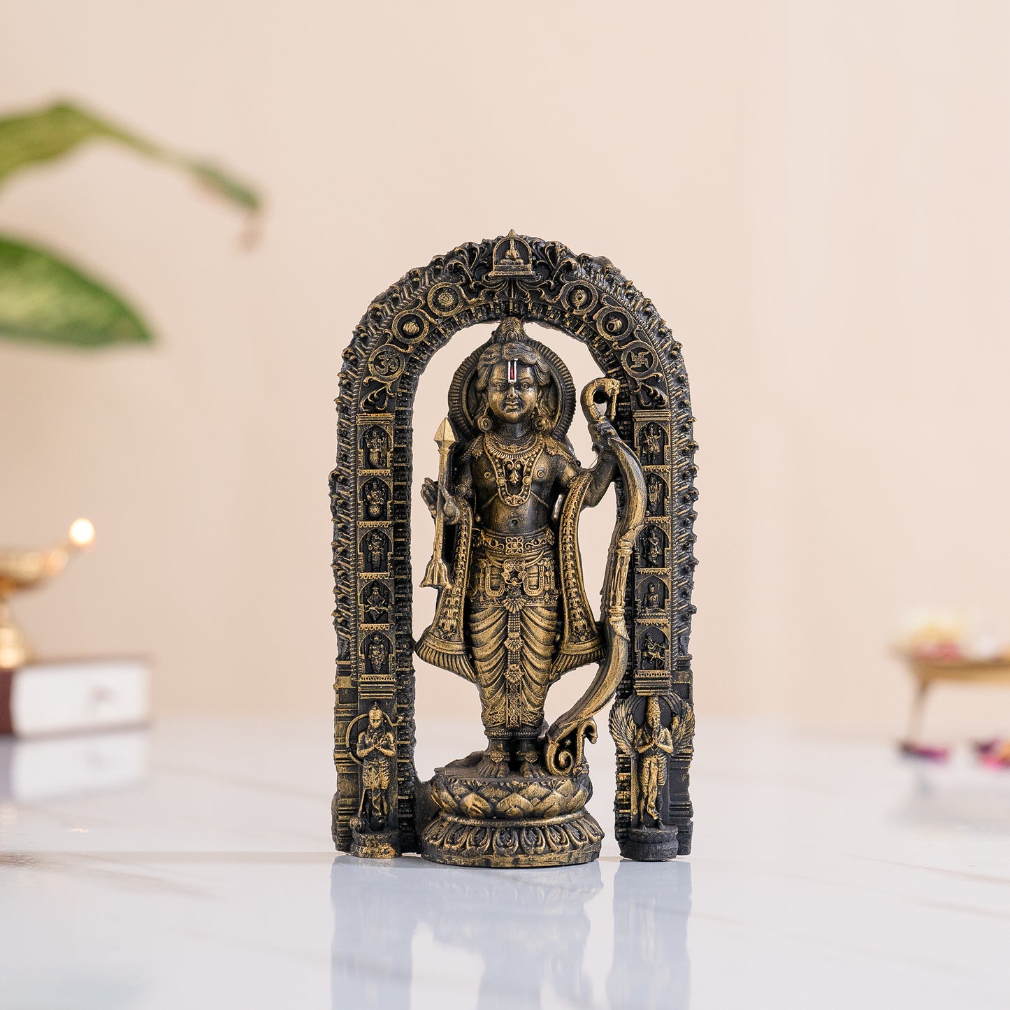 Ram Lalla Ayodhya Idol Statue Showpiece for Home Decor 6.2 Inch
