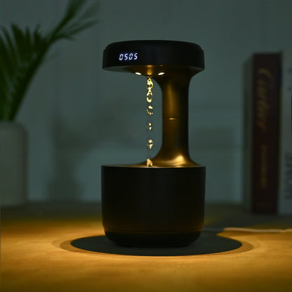 Anti-Gravitational Sleek Humidifier with Diffuser- Black
