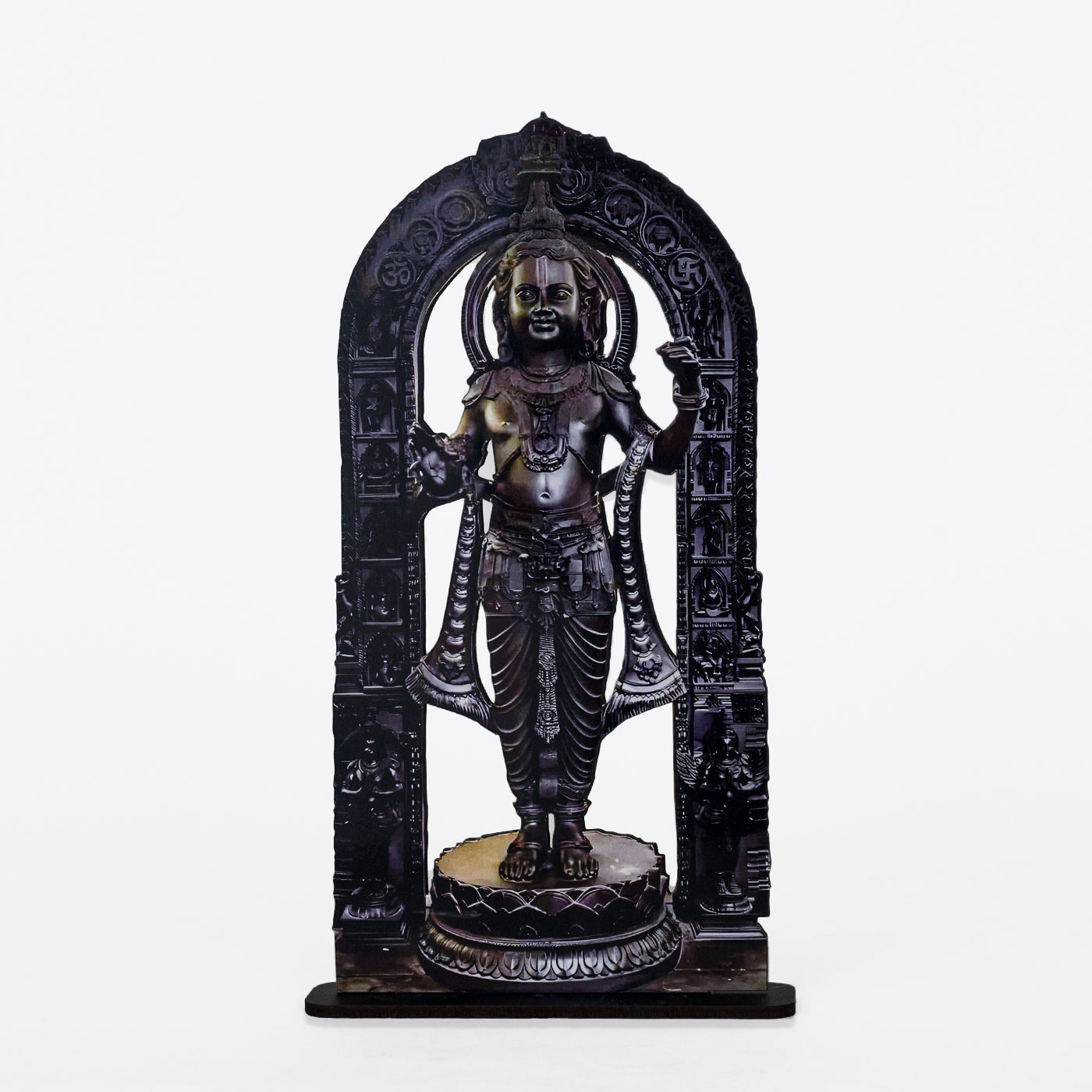 Ayodhya Ram Lalla Murti mdf cutout 11inch