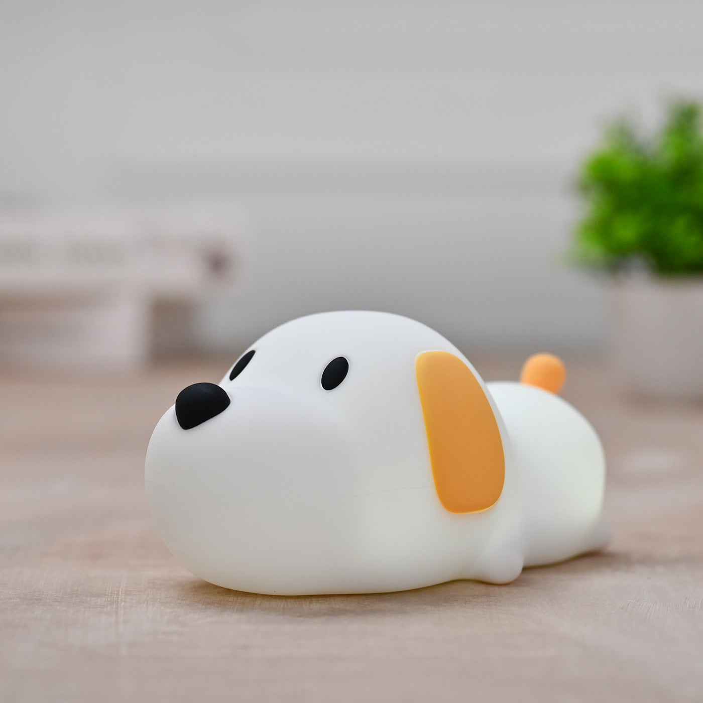 Silicone Cute Puppy Night Lamp for children | Bedroom | Christmas Gift | Tap Lamp | Multiple Colors