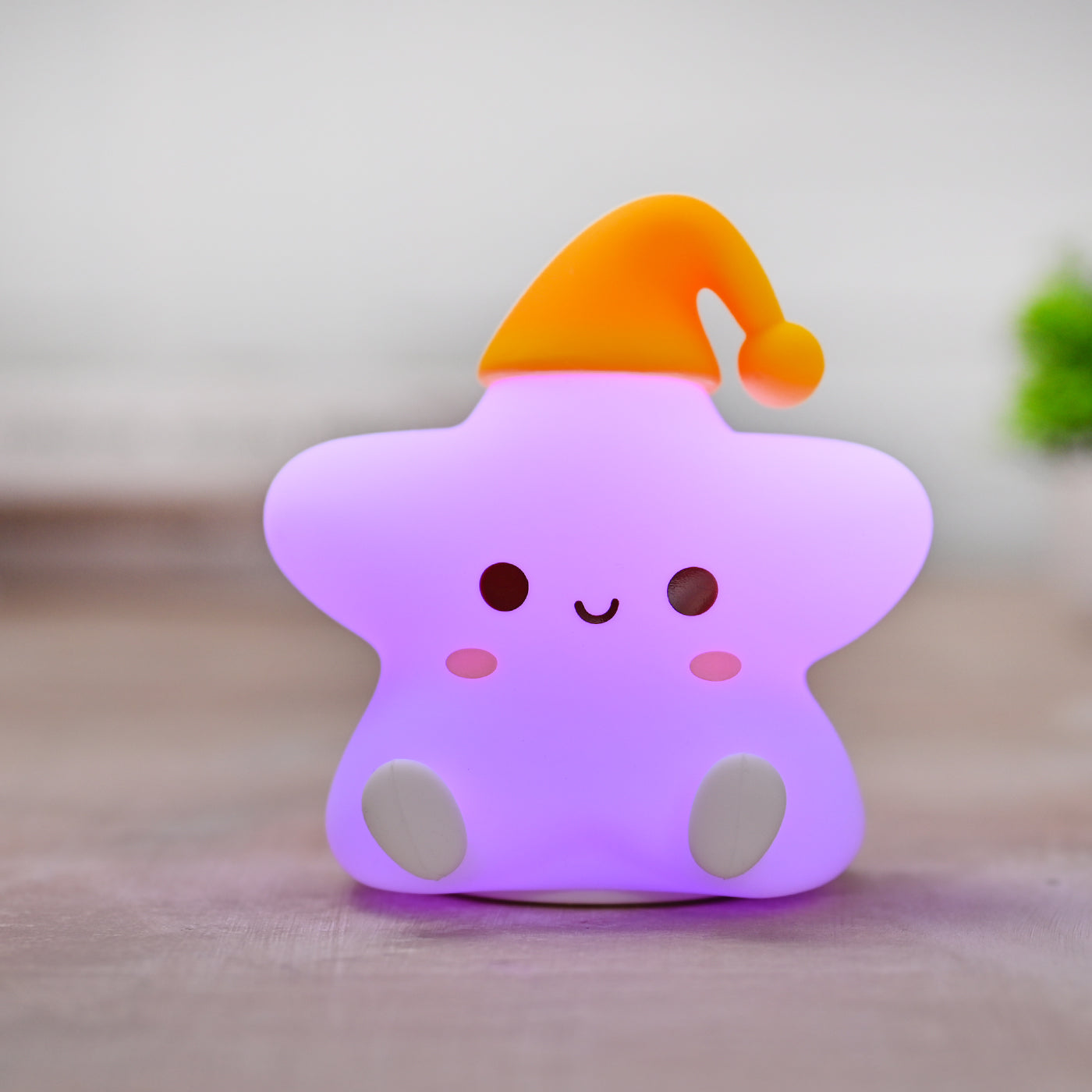 Silicone Cute Little Star Night Lamp for children | Bedroom | Christmas Gift | Tap Lamp | Multiple Colors
