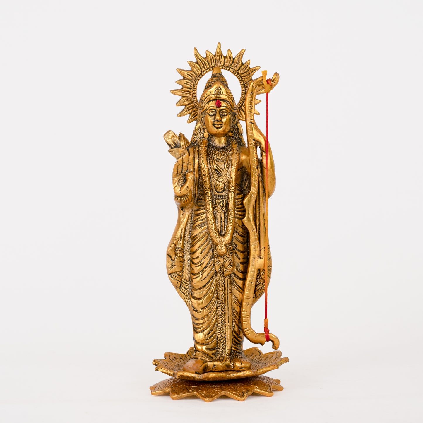 Metal Shree Ram Idol Statue Decorative Murti For Home Temple