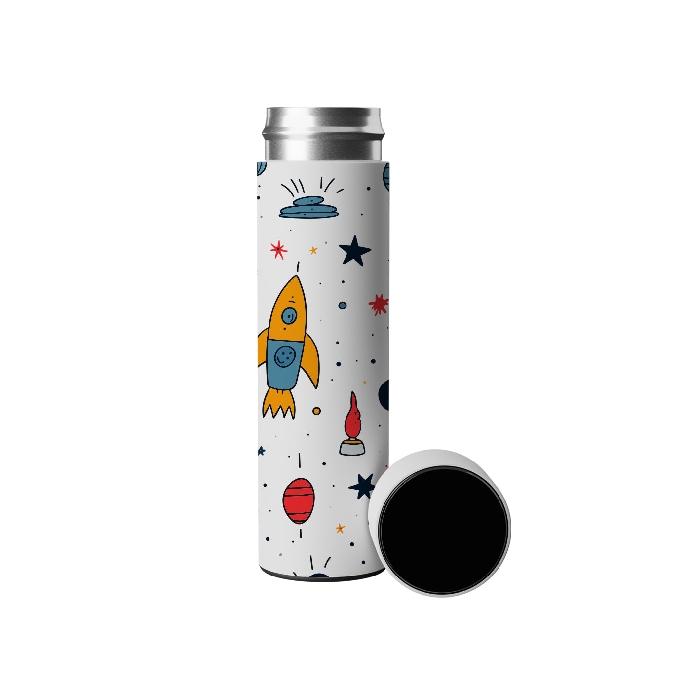 Water Bottle with LED Temperature Display for Men & Women & Kids