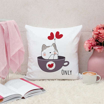 Set of 2 Printed Cushion Special Unique Birthday, Wedding, Anniversary Gifts