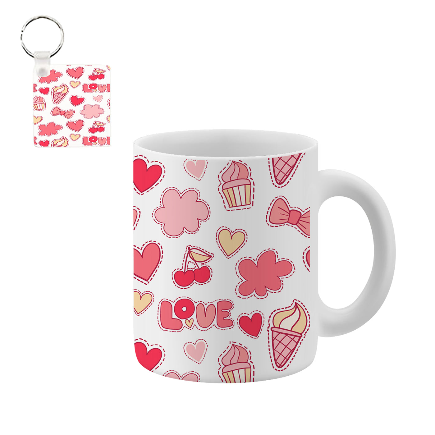 Coffee Mug & Keychain Special Unique Birthday, Wedding, Anniversary Gifts
