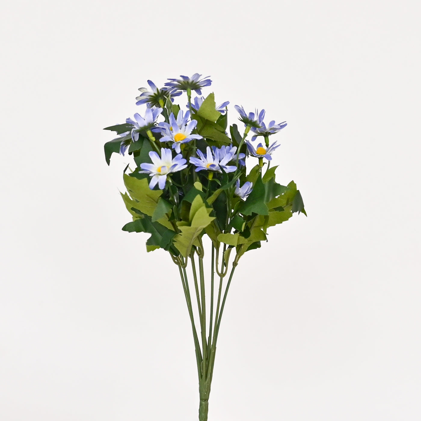  Set of 1 Artificial Flowers Bunches (Without Vase)Blue