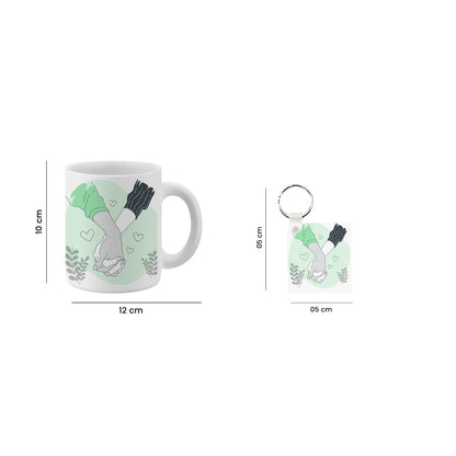 Coffee Mug & Keychain Special Unique Birthday, Wedding, Anniversary Gifts