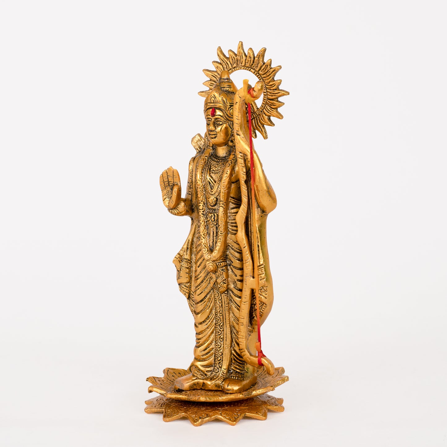 Metal Shree Ram Idol Statue Decorative Murti For Home Temple