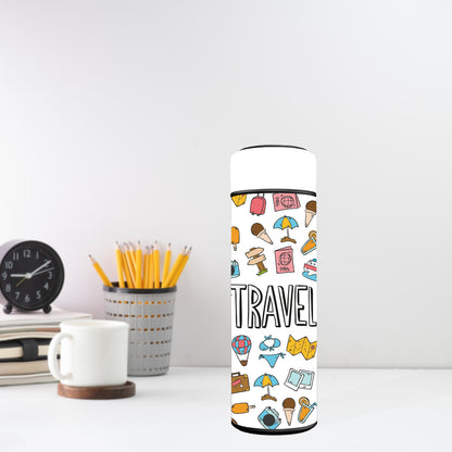 Water Bottle with LED Temperature Display for Men & Women & Kids