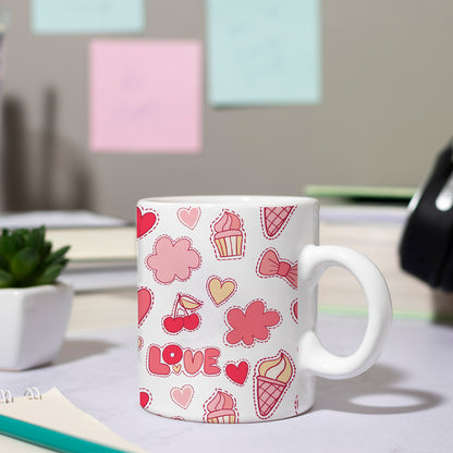 Set of 2 Printed Cushion And Mug Special Unique Birthday, Wedding, Anniversary Gifts