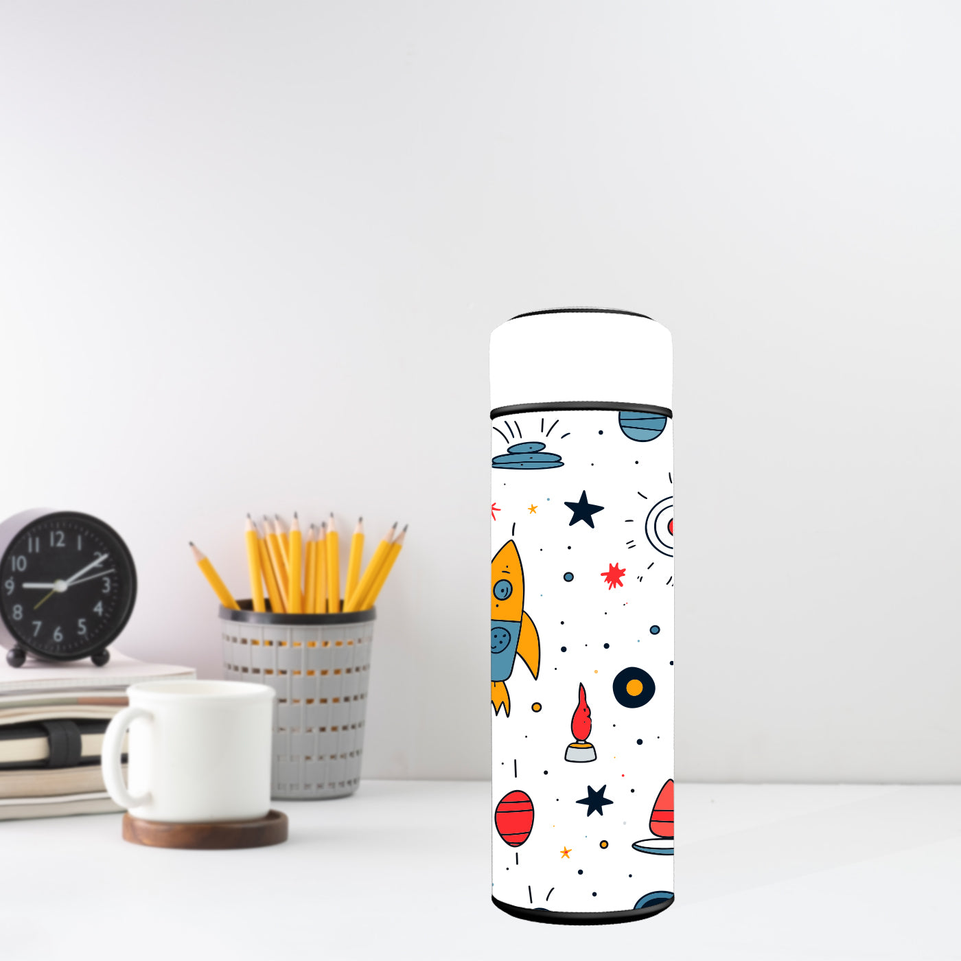 Water Bottle with LED Temperature Display for Men & Women & Kids