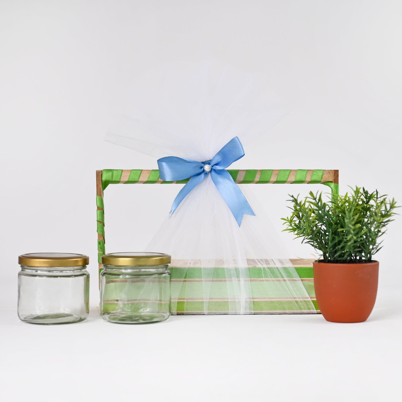 Wooden Basket for Gift Hamper Fancy Handmade Basket ideal for Wedding Gifting,Birthday Gift Thanks(GH-003)