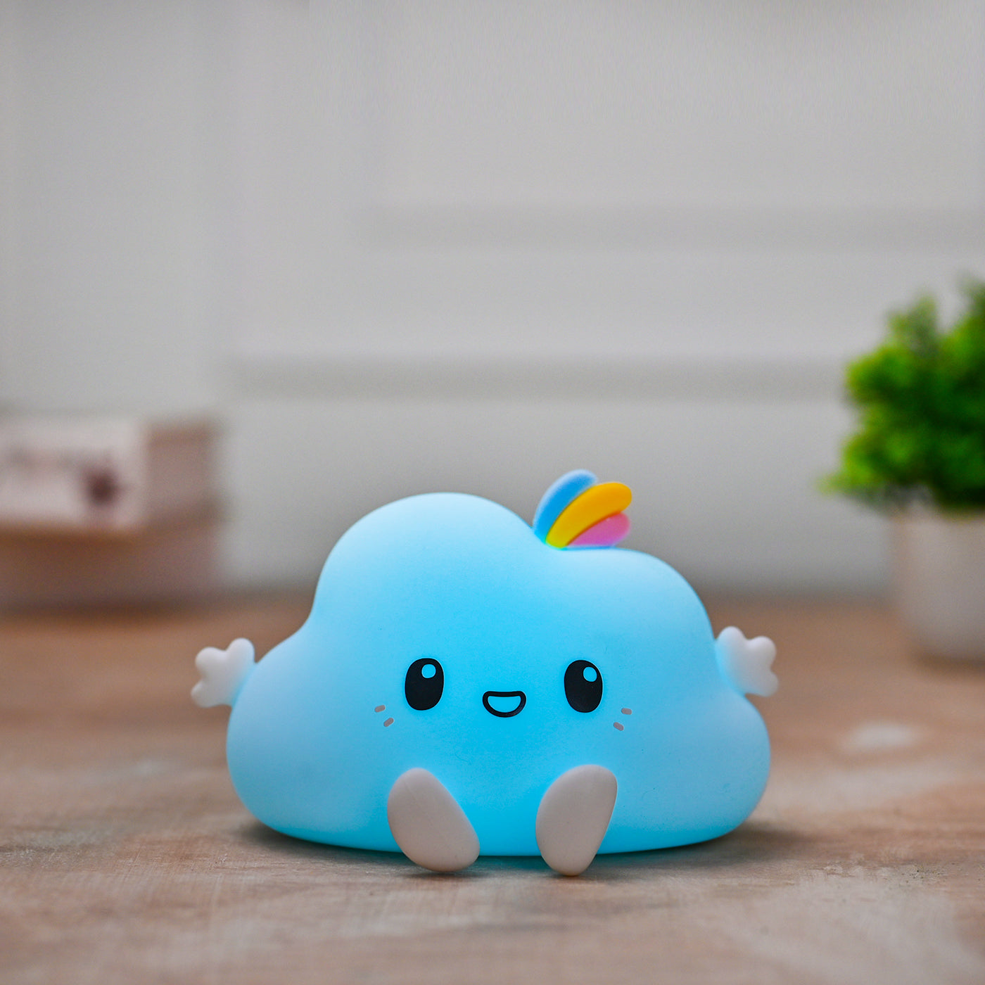 Silicone Cute Cloud Night Lamp for children | Bedroom | Christmas Gift | Tap Lamp | Multiple Colors