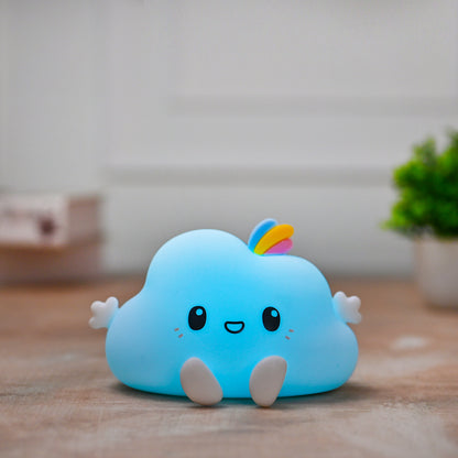 Silicone Cute Cloud Night Lamp for children | Bedroom | Christmas Gift | Tap Lamp | Multiple Colors