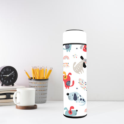 Water Bottle with LED Temperature Display for Men & Women & Kids