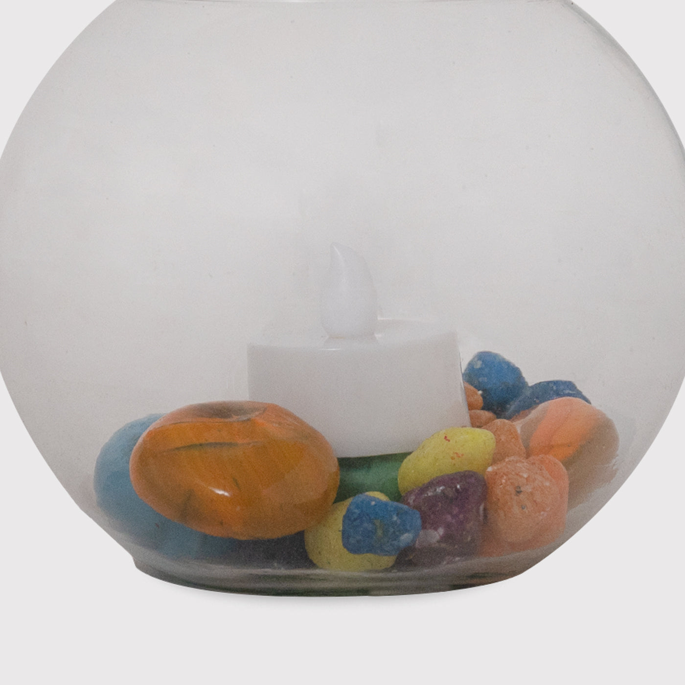 Clear Votive Candle Holders, Round Glass Tealight Candle Holders
